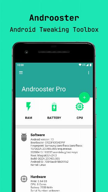 Androoster screenshot 1
