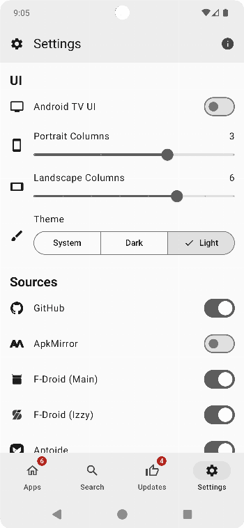 APKUpdater screenshot 4