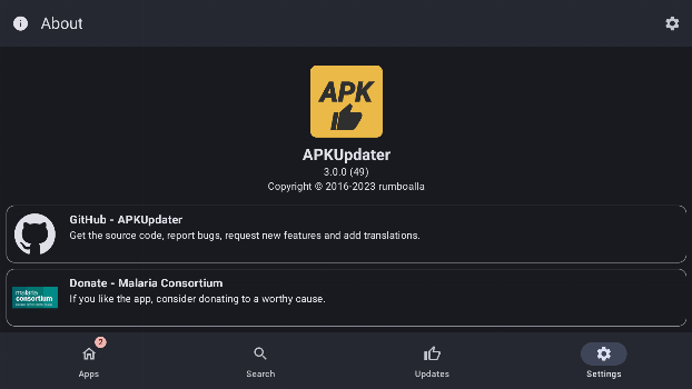 APKUpdater screenshot 5