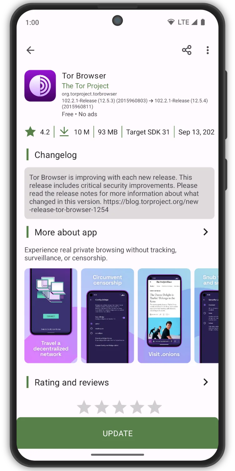 Aurora Store screenshot 3