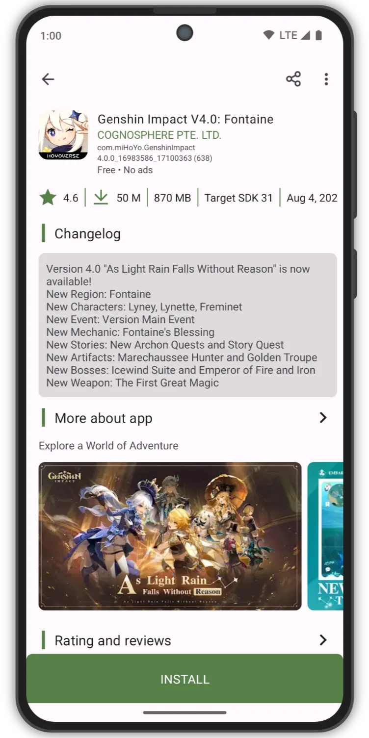 Aurora Store screenshot 4