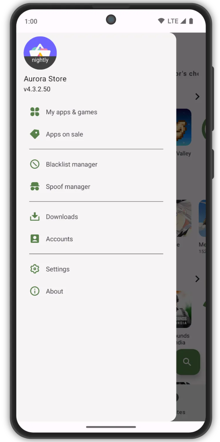 Aurora Store screenshot 5