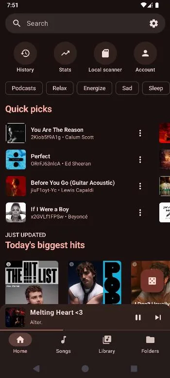 OuterTune screenshot 1