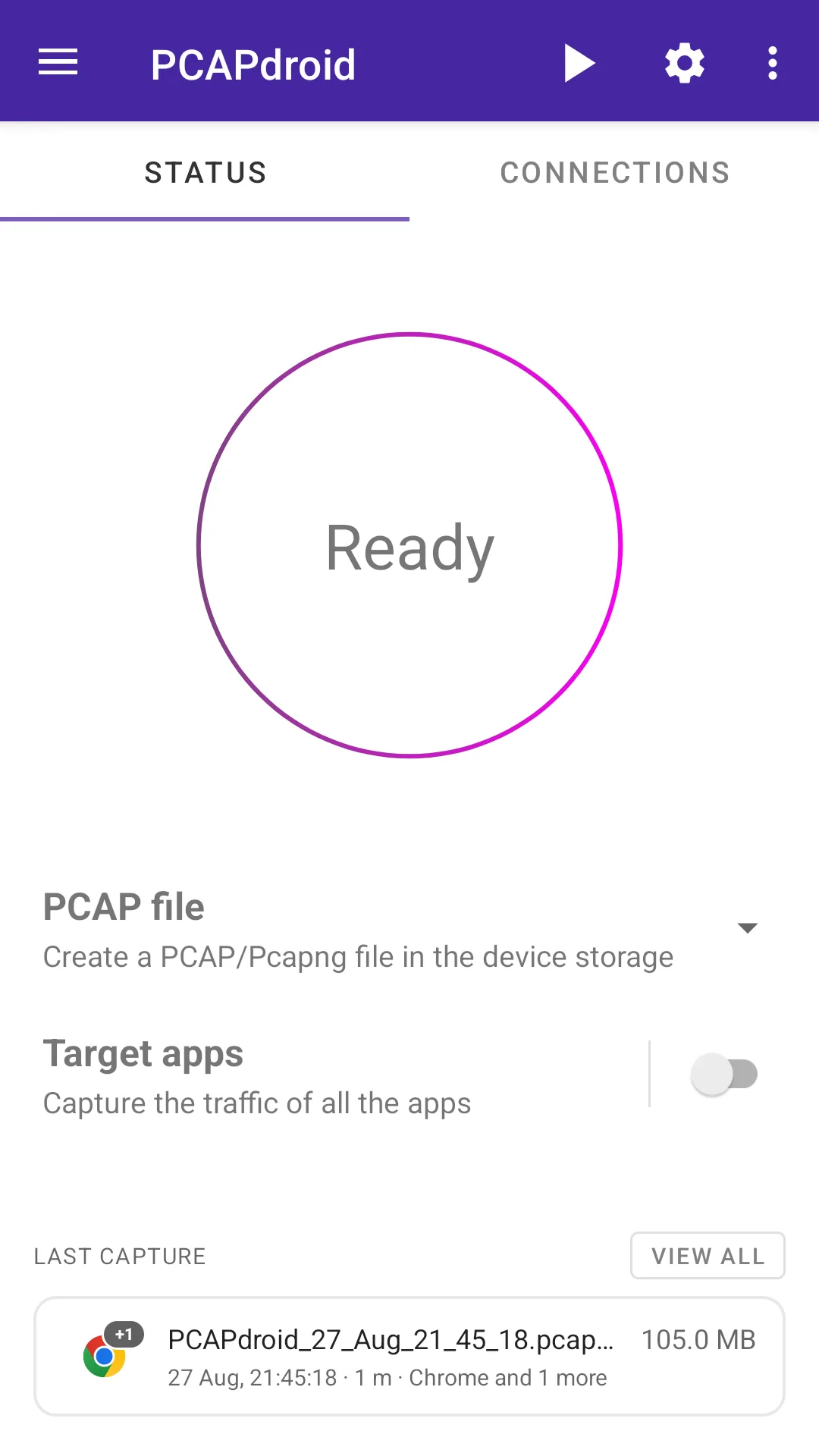 PCAPdroid screenshot 2