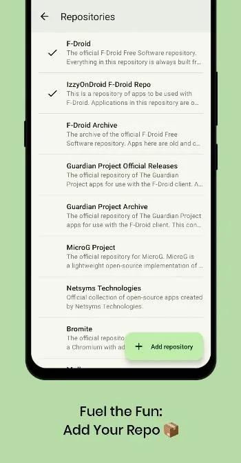 Droid-ify screenshot 2