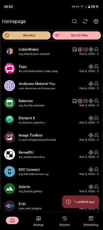 Neo Backup screenshot 4
