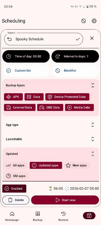 Neo Backup screenshot 5
