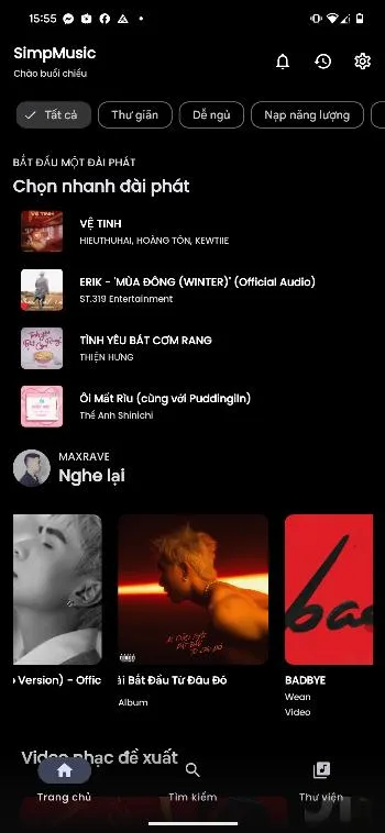 SimpMusic screenshot 1
