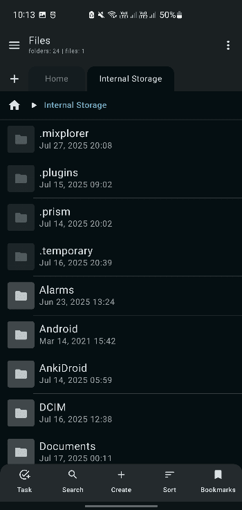 Prism File Explorer screenshot 2