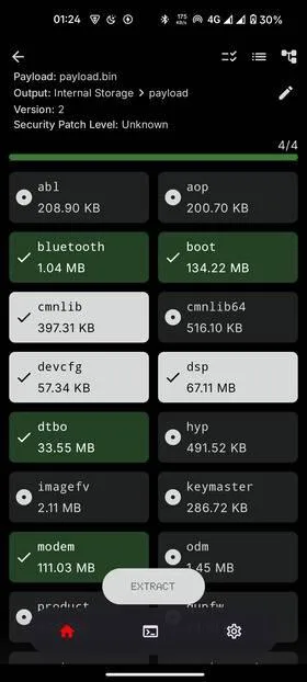 Payload Dumper screenshot 1