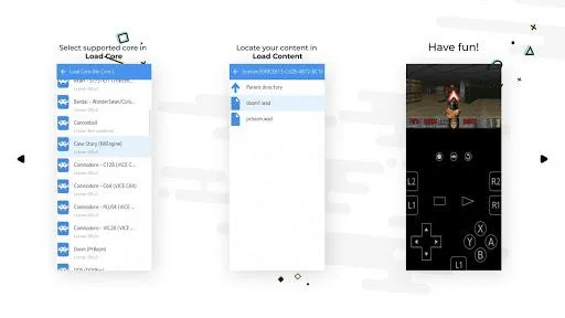 RetroArch screenshot 3