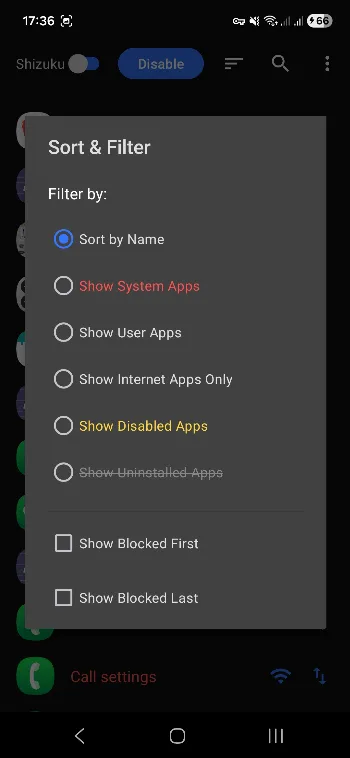 FireWall Blocks screenshot 3