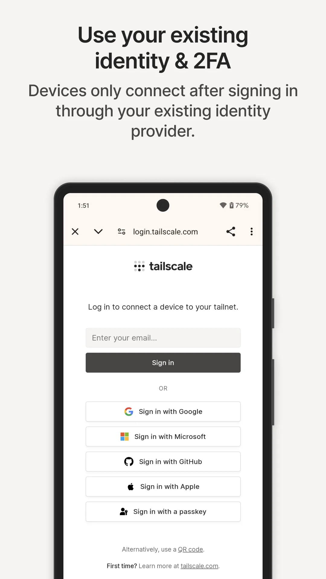 Tailscale screenshot 2