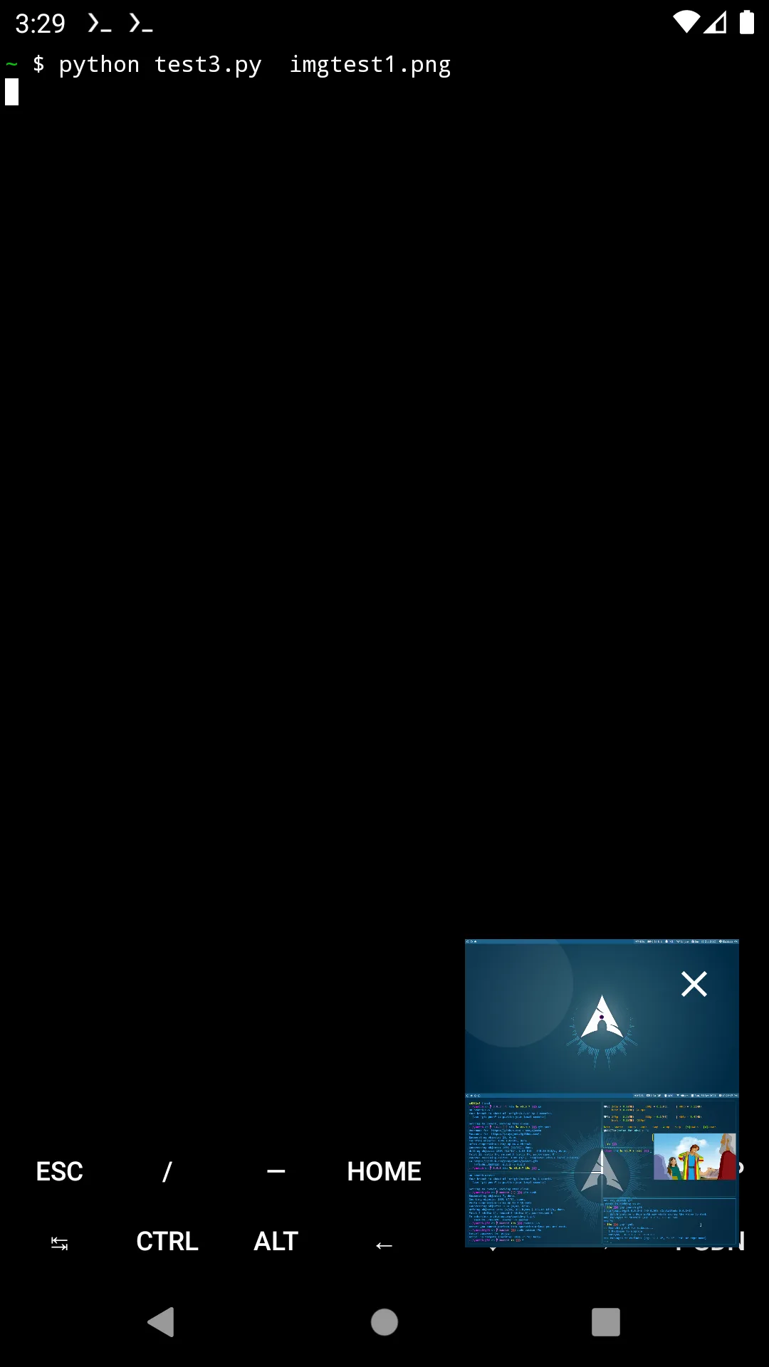 Termux:GUI screenshot 2
