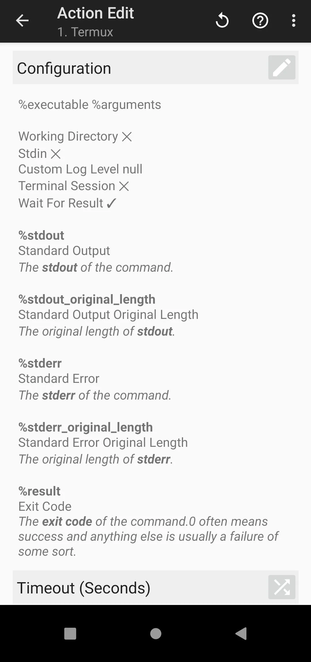 Termux:Tasker screenshot 3