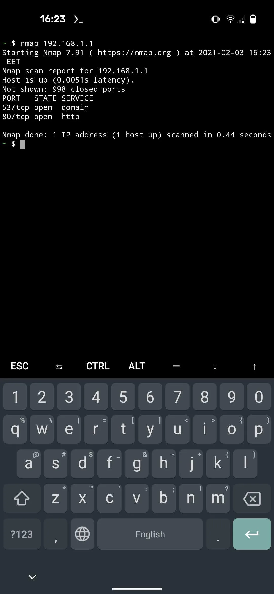 Termux screenshot 3