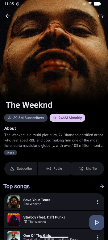 VIVI Music screenshot 5