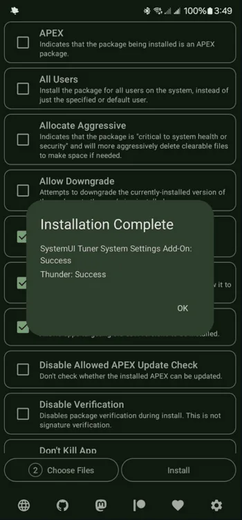 Install with Options screenshot 4