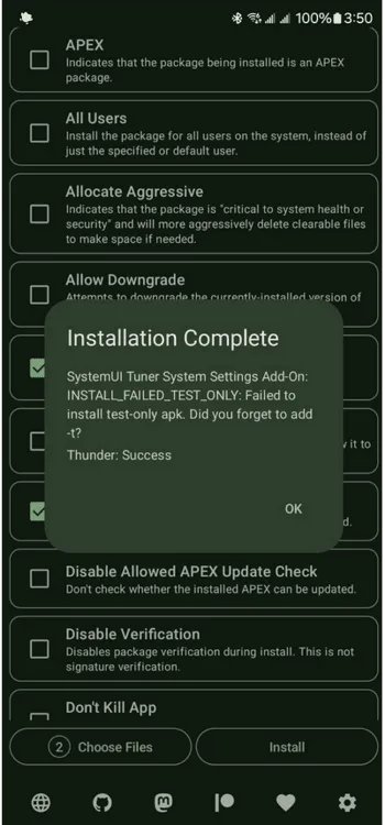 Install with Options screenshot 5