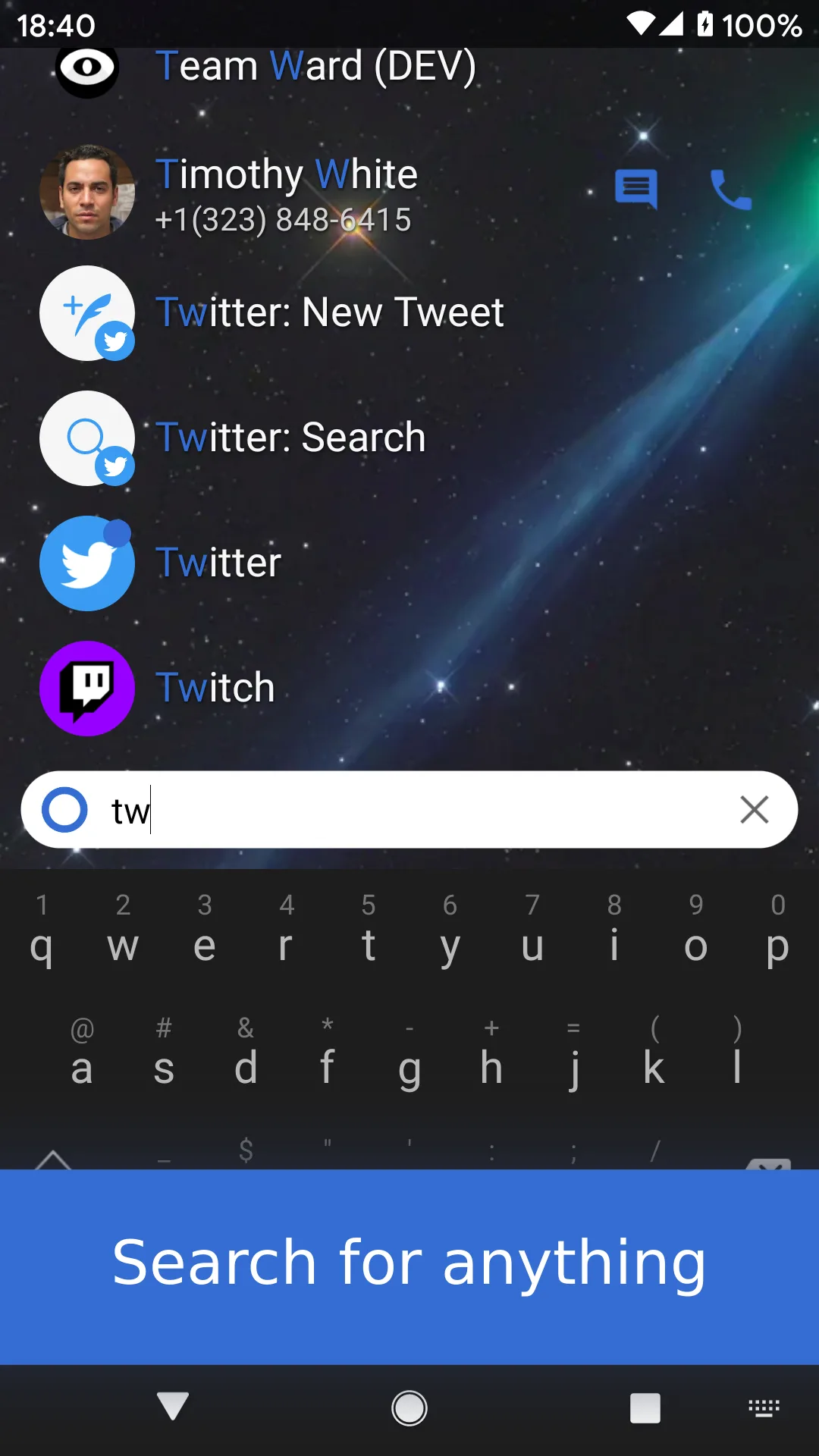 KISS Launcher screenshot 2