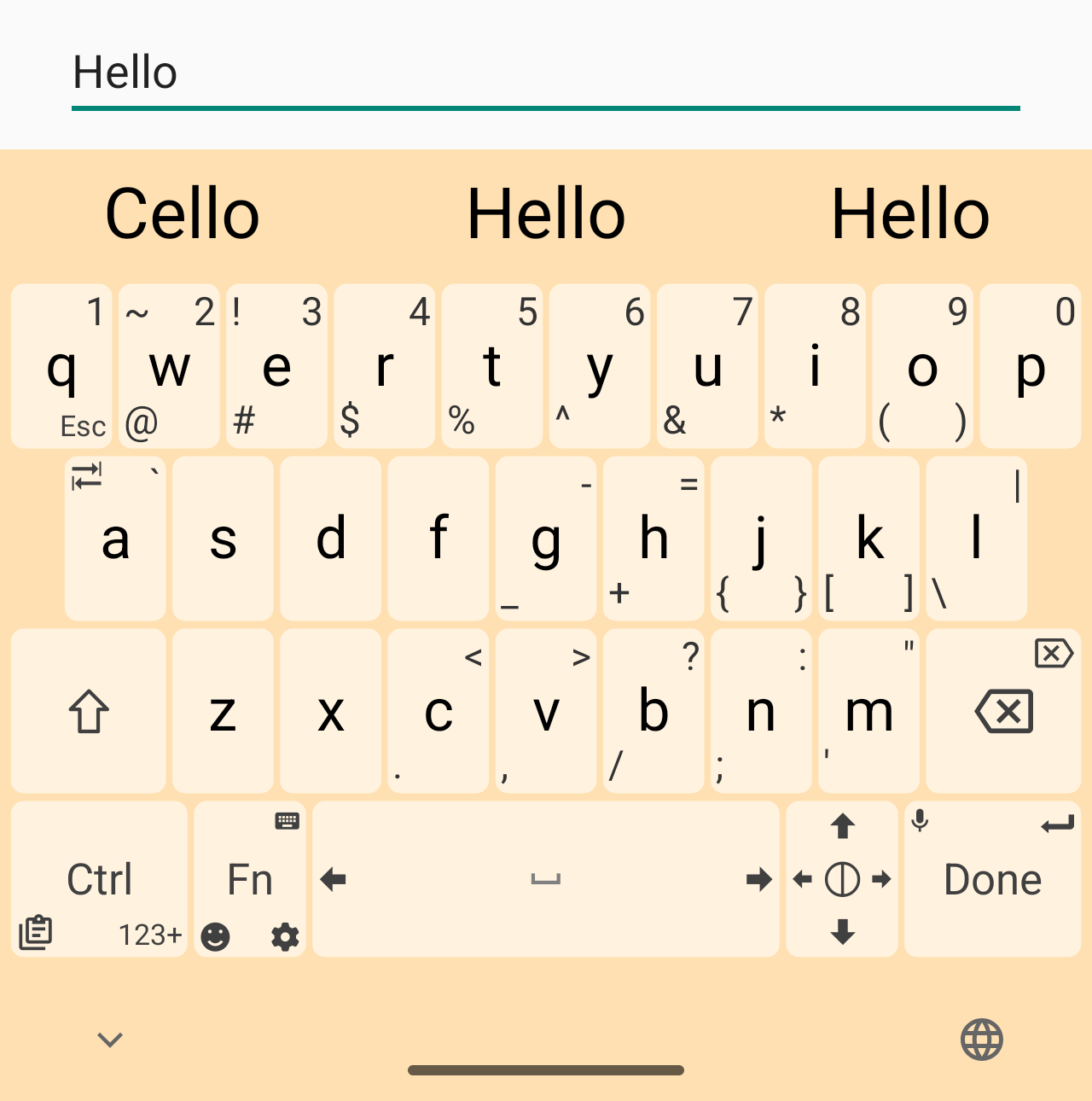 Unexpected Keyboard screenshot 3