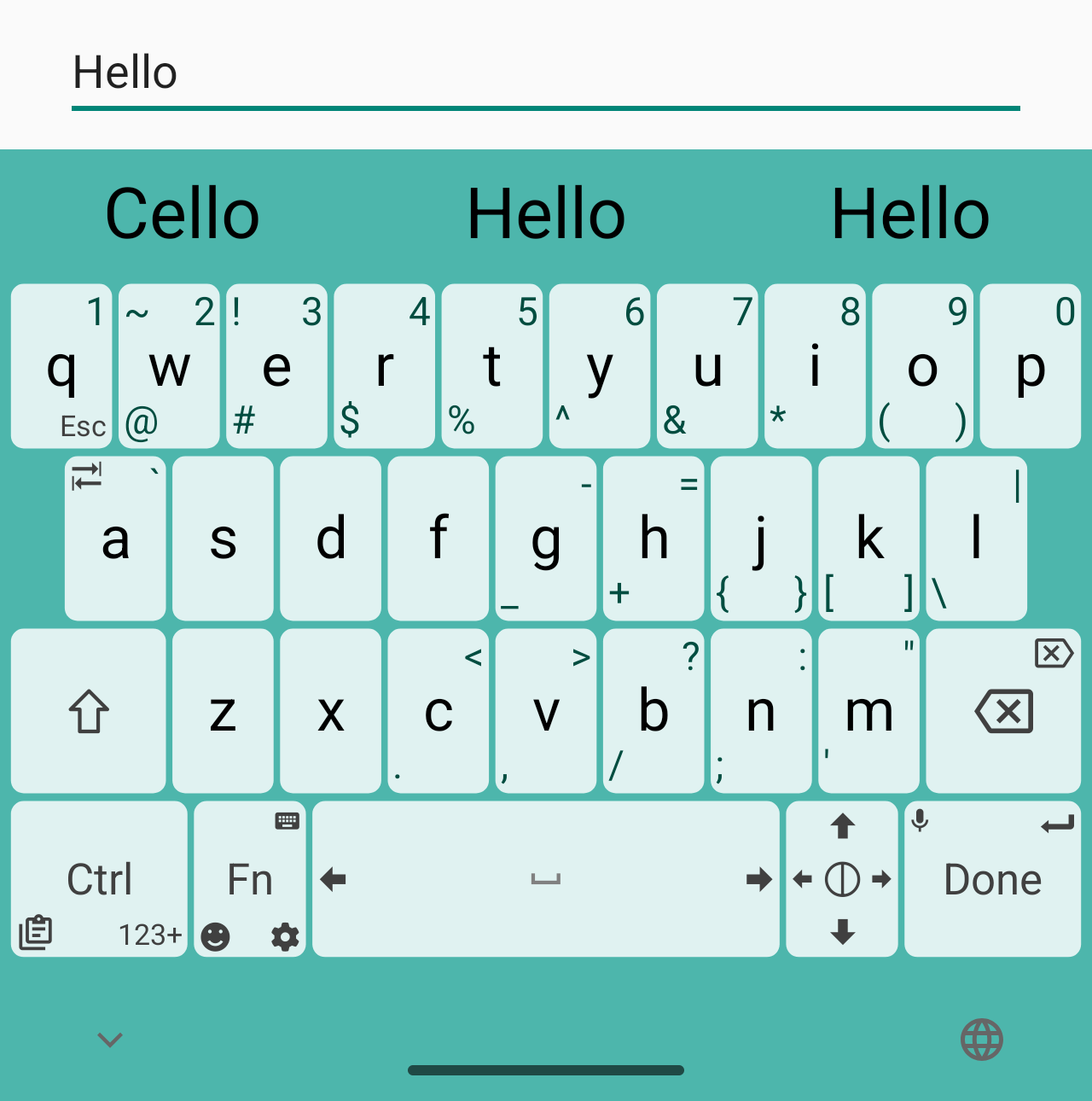 Unexpected Keyboard screenshot 4