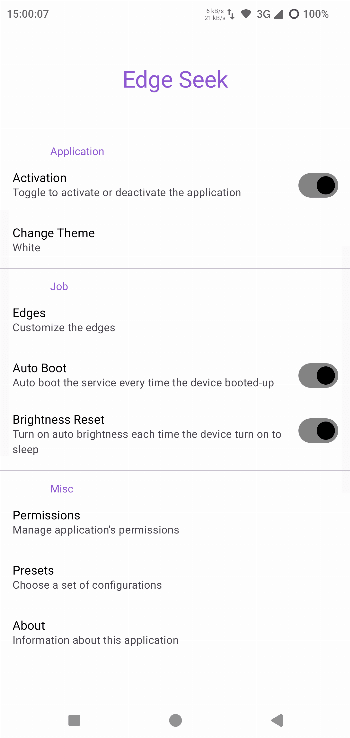 Edge Seek screenshot 1