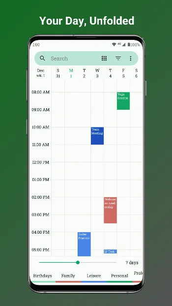 Fossify Calendar screenshot 3