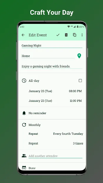 Fossify Calendar screenshot 5