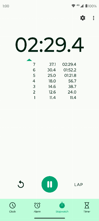 Fossify Clock screenshot 4