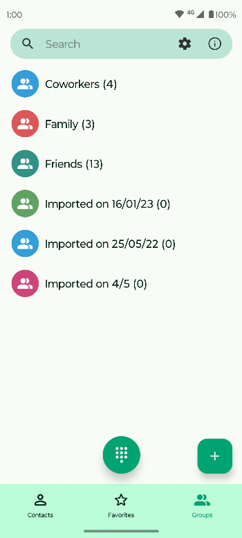 Fossify Contacts screenshot 5
