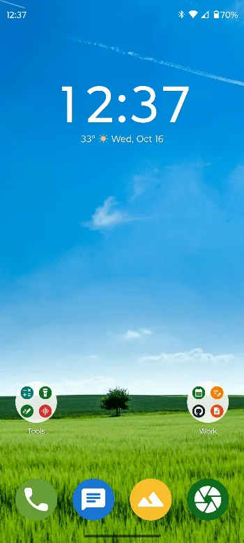 Fossify Launcher screenshot 1