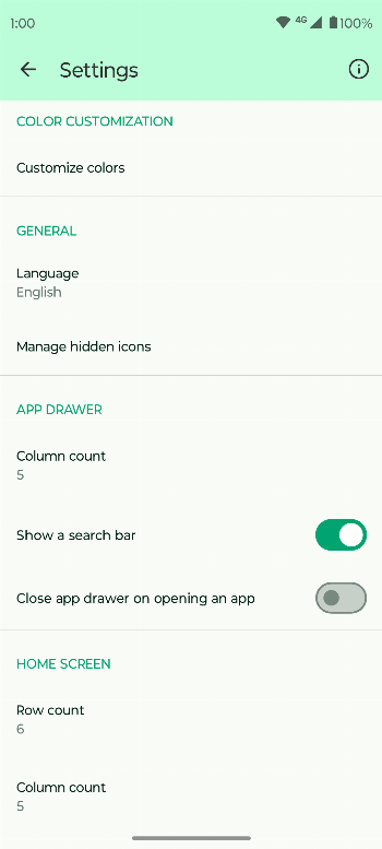 Fossify Launcher screenshot 3