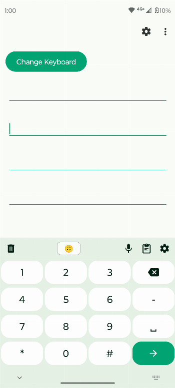 Fossify Keyboard screenshot 3