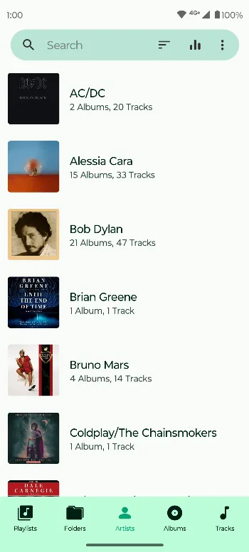 Fossify Music Player screenshot 1