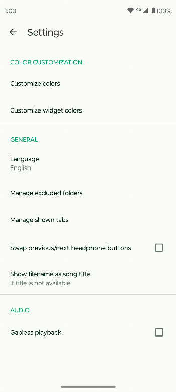Fossify Music Player screenshot 4