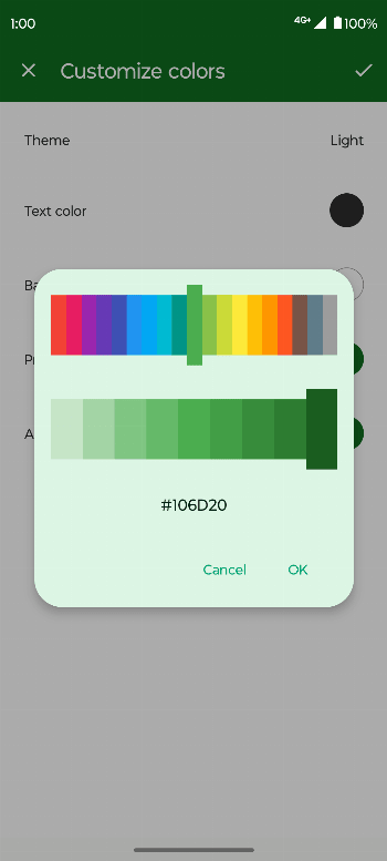 Fossify Notes screenshot 6