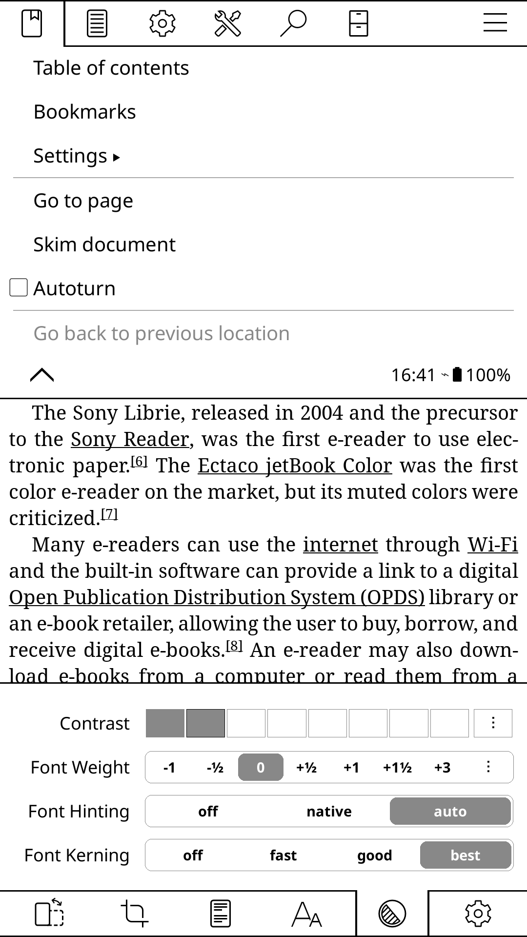 KOReader screenshot 1