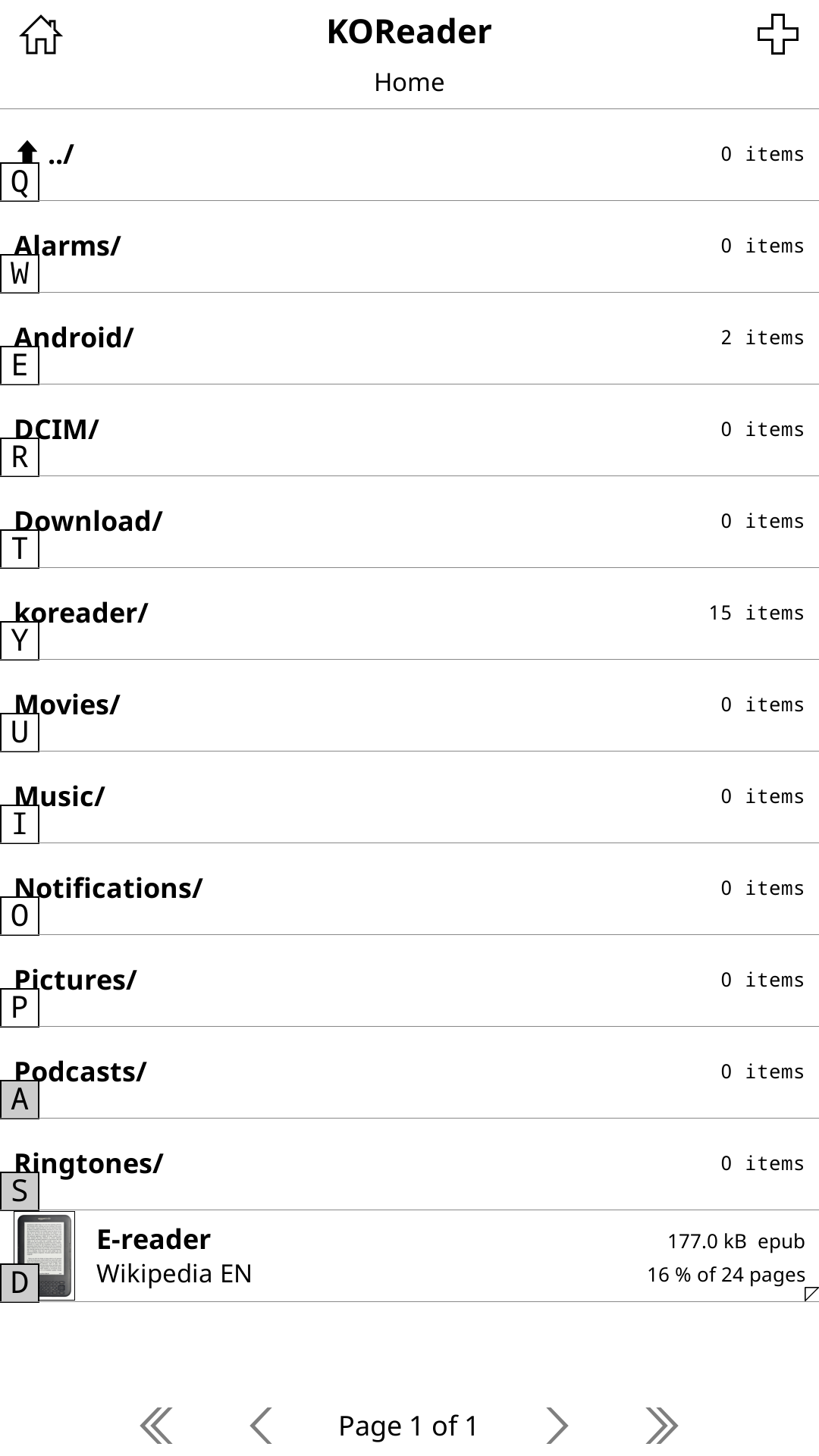 KOReader screenshot 4