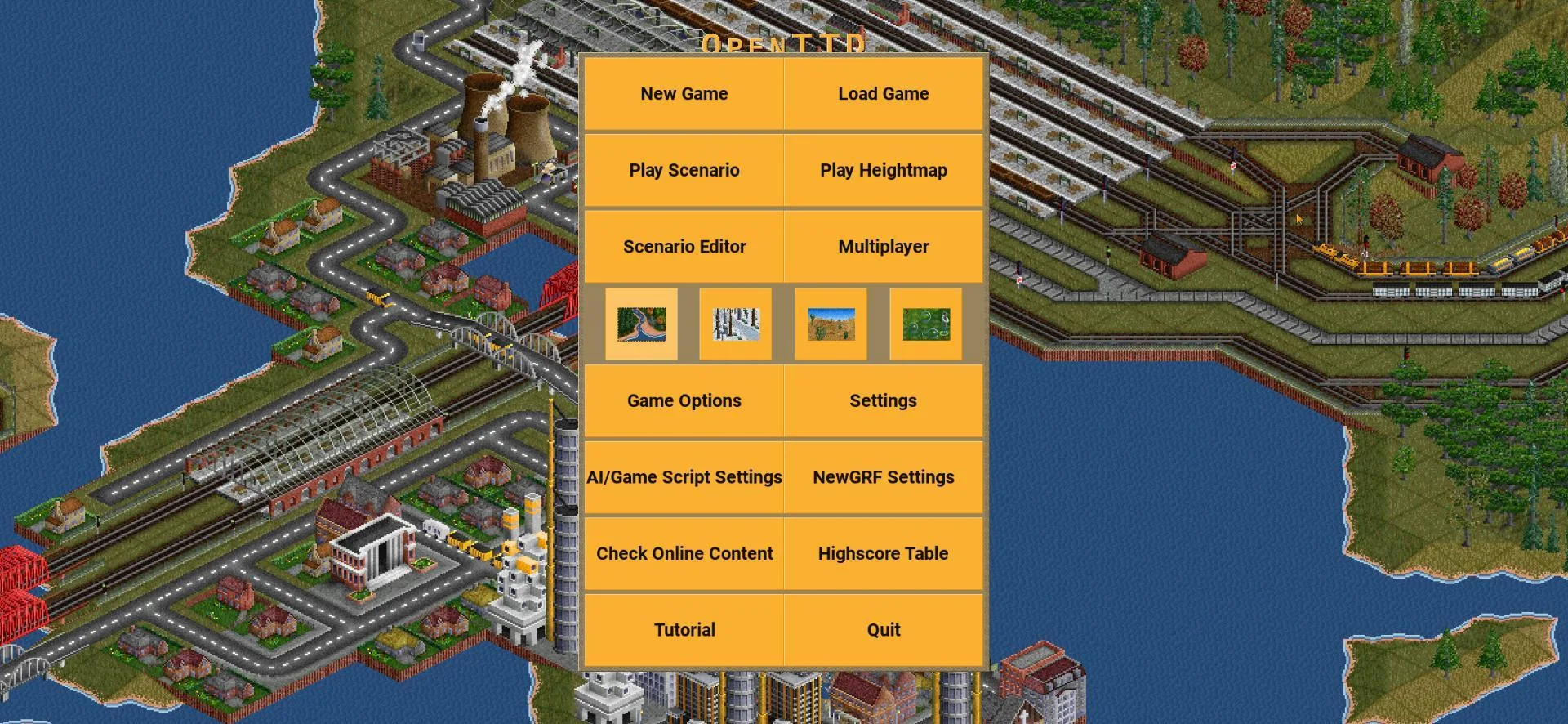 OpenTTD screenshot 1