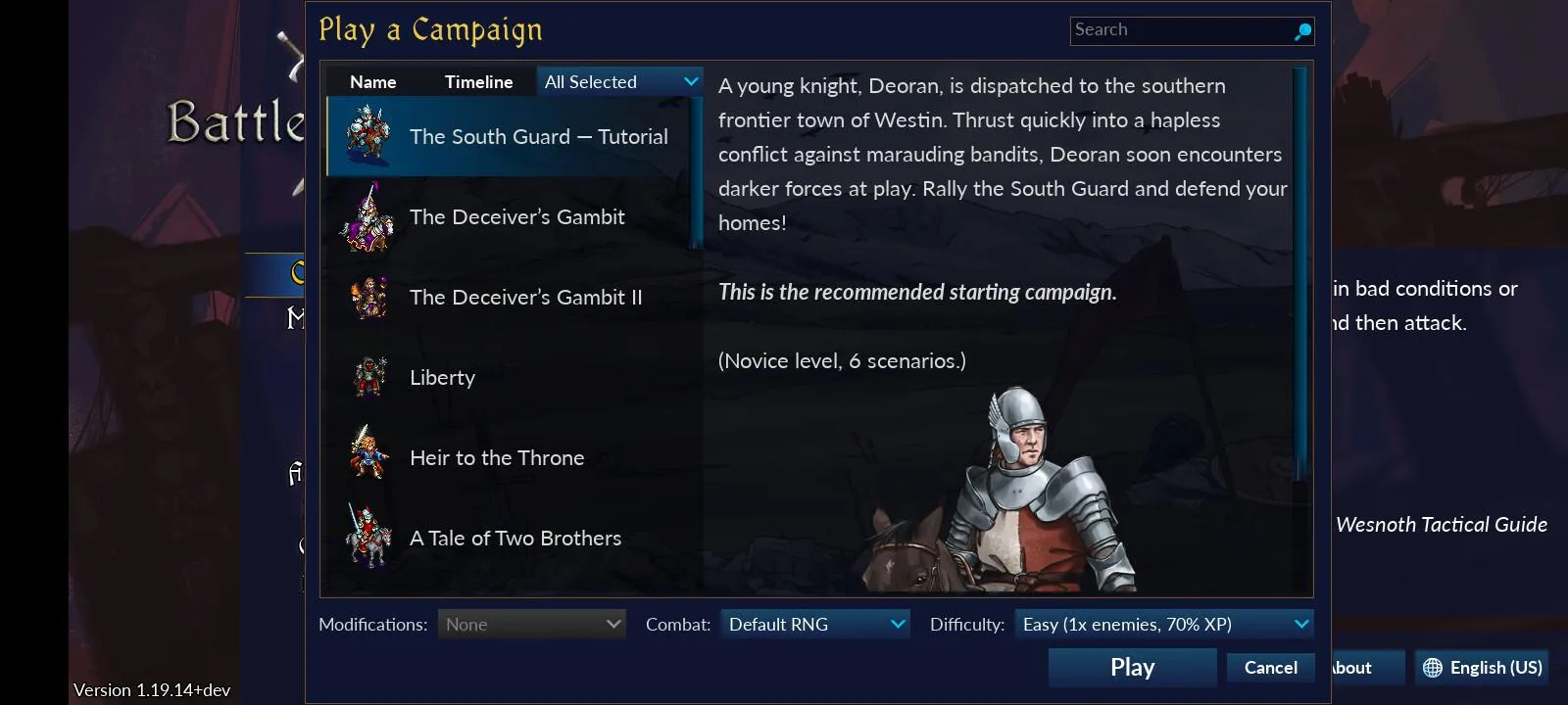 The Battle for Wesnoth screenshot 3