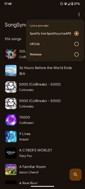 SongSync screenshot 3