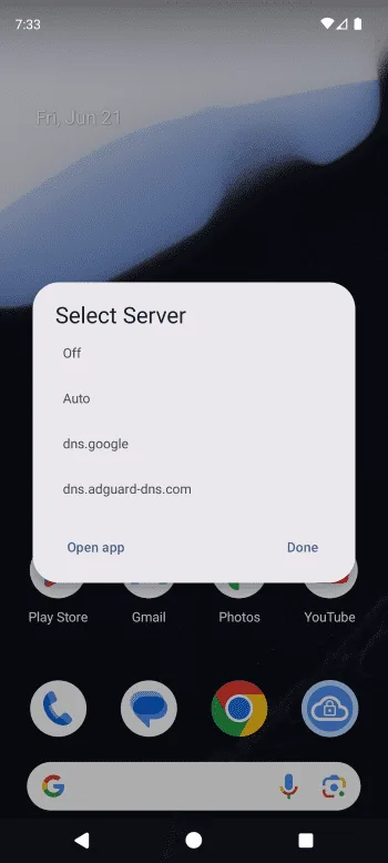 Private DNS Quick Toggle screenshot 4